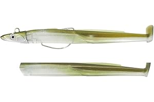 FIIISH LEURRE Combo Black EEL 150 Off Shore 20g Kaki + rech. Kaki