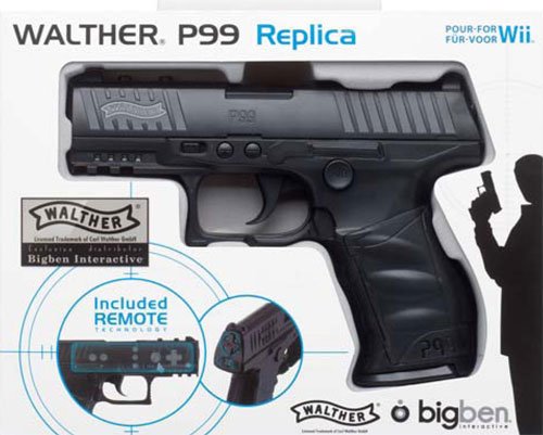 Preisvergleich Produktbild Wii - Pistole Walther P99