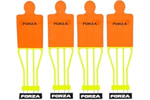 FORZA Lot de 4 mannequins à coup franc | Tissu polyester de qualité supérieure – Compatible avec les mannequins Senior, Elite HD et Airflow