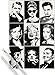 Produktbild Poster + Hanger: Schauspieler Poster (91x61 cm) Hollywood Legends Inklusive Ein Paar 1art1® Posterleisten, Transparent