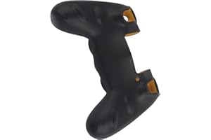BEWINNER Cover per controller Gamepad, copertura in silicone per copertura Coperchio di protezione per controller per, Cover Cover Cover in silicone per accessori(nero+giallo)