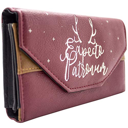 Preisvergleich Produktbild Harry Potter Expecto Patronum Zauber Rot Portemonnaie Geldbörse