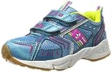Pflegeleicht Lico Mädchen Silverstar V Hallenschuhe Blau (Petrol//PINK/Lemon) 25 EU