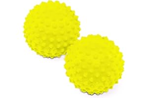 TONKEY ACTIVE LIFE - Pallina Massaggio Piede - Massaggiatore Muscolare per Testa Collo Cervicale Schiena Gambe - Piccola Palla Morbida per Ridurre Stress - Spiky Trigger Point Ball per Riabilitazione