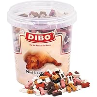 DIBO Mini-Leckerli-Mix, 4 x 500g-Eimer, Leckerli als gesunde, natürliche Belohnung für Hunde von DIBO, Hundefutter, BARF, B.A.R.F., Leckerli