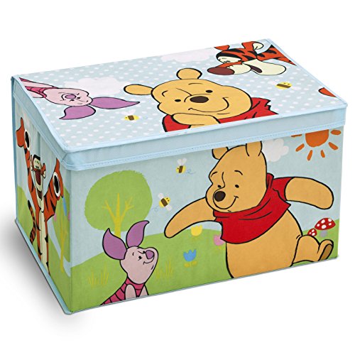 Preisvergleich Produktbild Spielzeugbox - Spielzeugkiste - Aufbewahrungskiste - Stoffbox mit großen Stauraum (Winnie the Pooh)