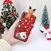 Produktbild Big-Mountain TPU Weihnachten Puppe Case Cover Für iPhone X 5.8 Zoll | Luxus-echtes Fall Abdeckung | Etui Slim Soft Rubber Telefon Ultra Thin Cover Hülle (C)