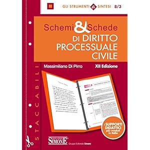 Schemi & schede di diritto processuale civile