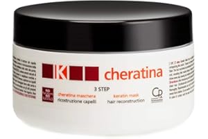 CAPELLO POINT K-Cheratina - Masque de réparation - Masque Keratine - Traitement Professionnel à la Kératine pour Hydrater et Réparer les Cheveux Endommagés - Favorise la Régénération - Flacon de 300 ml