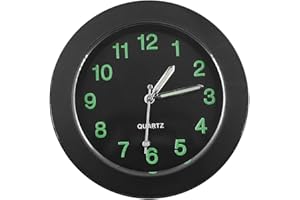 Tiardey Universal Impermeable Motocicleta Manillar Montaje Reloj dial Reloj para Motocicletas vehículos eléctricos