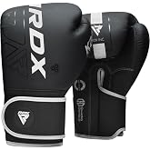 RDX Kara F6 Mat Boks Eldiveni Profesyonel Sparring ve Antrenman Eldiveni
