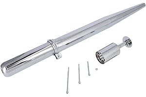 ZT-TUNING Tuningauspuff AOA 1/2 (50-110ccm) Ø 28mm - für Simson S50, S51, S70