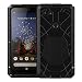 Produktbild Google Pixel 3a Hülle, Foluu Hybrid Armor Aluminium Metall Stoßfest Bumper Rahmen Case Soft Rubber Silikon Military Heavy Duty Hard Case mit Kickstand für Google Pixel 3a 5,6 Zoll 2019, schwarz