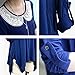 Bearsland Women's Maternity and Nursing Long Sleeves Tee Blue UK Size 14-16