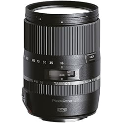 Tamron AF 16-300 mm F/3.5-6.3 Di II VC PZD Macro - Objetivo para cámara réflex Nikon (Zoom óptico 18.75x, Motor de Enfoque, diámetro Filtro 67 mm), Color Negro