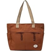 Tressential Canvas Tote Bag, HandBag for Women, Multi-Pocket Design, Casual Style for Office & College
