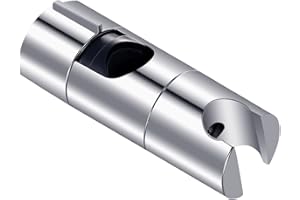 QEIHITYO Hand Shower Holder 18 mm Diameter Silver 2 PCS