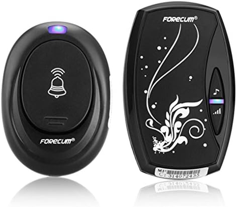 Wireless Doorbells Kit, Diadia Wireless Doorbell for Home 1 Receiver LED Indicatorand 12V Battery Waterproof,100M Long Range, 36 Chimes,4 Levels Volume