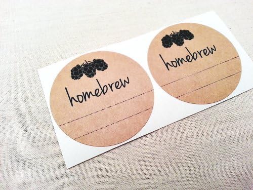 Homebrew Mason Jar Labels by Once Upon Supplies