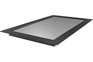 Panoroof Toughened+ Triple-Glazed Skylight Flat Roof Lantern Rooflight, Self-Cleaning Glass (500mm x 500mm)