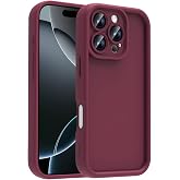 Coverzone iPhone 16 Pro ile uyumlu Kılıf Parlak Tek Renkli Y&uuml;zey Dayanıklı Malzeme & Tam Koruma Redolent Kılıf Ergonomik Kavr