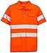 Produktbild iQ-UV w5170024260-46-XS UV-Schutz 50 plus Polo Shirt mit Brusttasche und Warnschutz nach EN20471, Orange Hv, XS