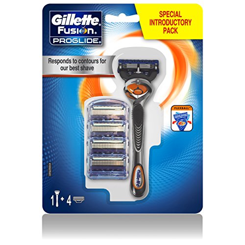 Gillette Fusion ProGlide Manual Razor Starter Kit with Flexball Technology