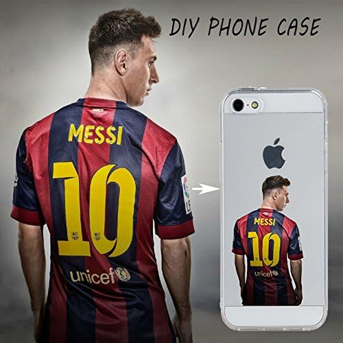 iPhone SE / 5 Case , SPlGEN [Liquid Armor] SOFT-FLEX [Crystal Clear] Premium Clear Flexible Soft TPU / Extra Grip Case for Apple iPhone 5 (2013) / SE (2016) - Crystal Clear (SPG116) (Messi)