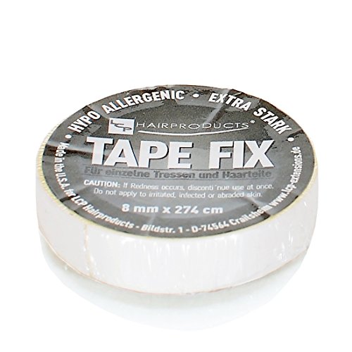 Klebeband Rolle für Tape In Extensions – doppelseitig – transparent – extrastarke Klebekraft - 3