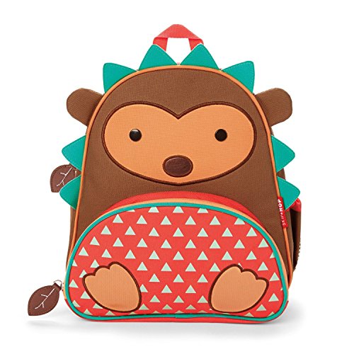Skip Hop Zoo Backpack, Brown Hedgehog, 3 Years Plus Color: Brown Hedgehog (Baby/Babe/Infant - Little ones)