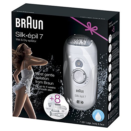 Braun Silk-épil 7 Epilator, Hair Removal, With 8 Extras Including Bikini Trimmer, Cordless With Smart Light, Wet & Dry… - Image 7