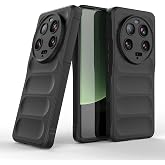 Zore Xiaomi ile uyumlu Mi 13 Ultra Kılıf Esnek TPU Oyuklu Arka Y&uuml;zey Tasarımlı Zore Etnik Silikon Kapak Siyah