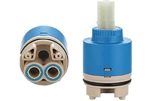 WITPOCE Tap Cartridge Ceramic Cartridge Faucet Inner Control Faucet Valve for Single Lever Monobloc Bathroom or Kitchen Mixer Taps