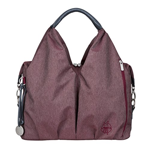 Preisvergleich Produktbild LÄSSIG Baby Wickeltasche Stylische Tasche nachhaltig inkl. Wickelzubehör / Green Label Neckline Bag