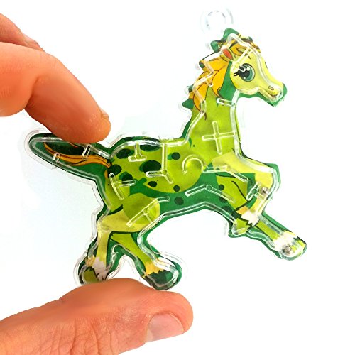 German Trendseller® – 12 x Pferde – Geduldspiele ┃ Kindergeburtstag ┃ Mitgebsel ┃ 12 Stück - 2