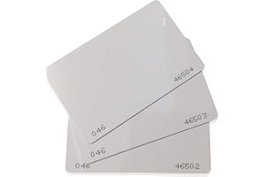 JIEWEN 26 Bit Proximity CR80 Carte Weigand Prox Card Compatibile con i lettori di formato ISOProx 1386 1326 H10301 Funziona con la grande maggioranza dei sistemi di controllo degli accessi, 10