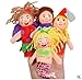 Produktbild Newin Star Meerjungfrauen-Fingerpuppen für Babys, weich, 4 Stück, Finger-Plüschtiere
