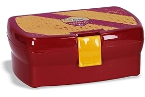 AS Roma A.S Roma, Lunch Box Unisex Bambini, GialloRosso, 15,5 x 6,5 cm