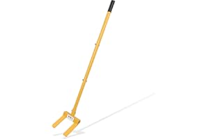 BISupply Pallet Buster Tool with Handle 3 Section 41in - Deck Wrecker Dismantler Wood Pallet Tool Breaker Pry Bar Puller