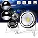 Produktbild Hgala Portable Solar Powered COB Working Light Rotating Fan USB Charging Emergency Camping Lamp