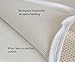 74 x 34 x 4cm NightyNite Safeguard Moses Basket Mattress with Coolmax and MaxiSpace cover