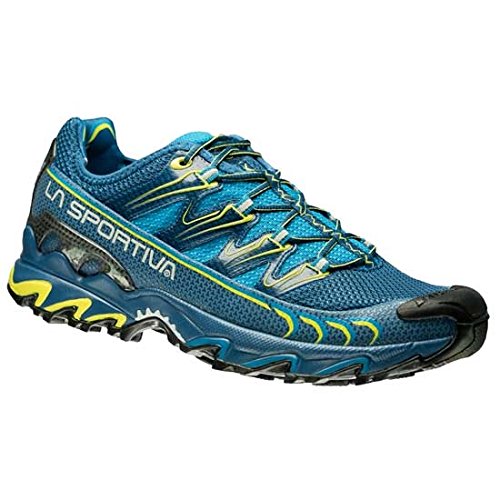 La Sportiva Ultra Raptor, Zapatillas de Trail Running para Hombre, (Blue/Sulphur 000), 43 EU