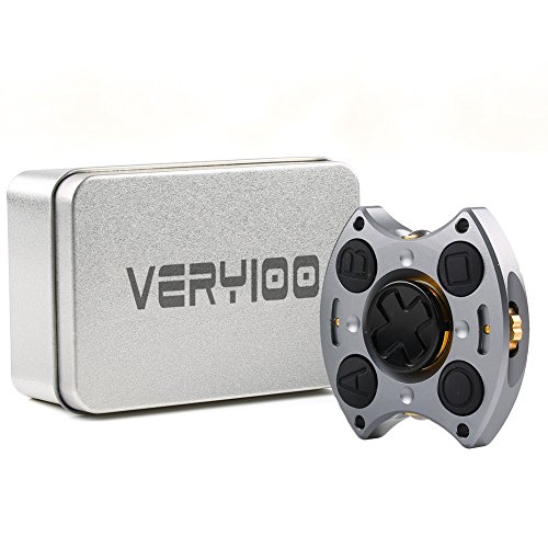 VERY100 Creative Hand Fingertip Gyroscope Toy Spinner Fidget Toy EDC Good Choice for Killing Time Relieves ADHD Anxiety And Boredom VERY100 Creative Hand Fingertip Gyroscope Toy Spinner Fidget Toy EDC Good Choice for Killing Time Relieves ADHD Anxiety And Boredom