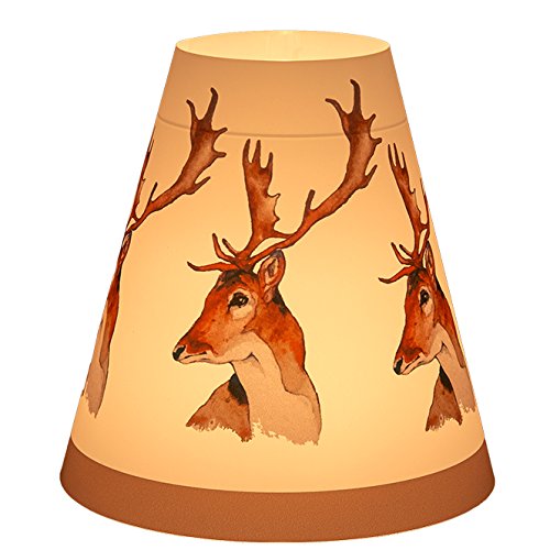 Candle Lights / Lampenschirme für Weingläser / Deko-Lampenschirme / Lampe / Teelicht / Lampshades / Lampenschirm-Set „Melissa“ Tischdeko, 3-teilig - 6