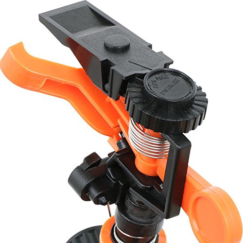 Yahee 6er Set Impulsregner Rasensprenger Impuls-Rasensprenger 32 cm mit Erdspieß - 8