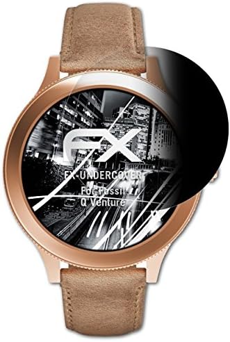 atFoliX Privacy Filter for Fossil Q Venture Privacy Screen Protector - FX-Undercover 4-way visual protection Screen Protection Film
