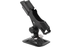 EQULUP Soportes para Cañas De Pescar, Soporte Antideslizante para Cañas De Pescar En Kayak, Aparejos De Pesca Ajustables, Soportes Extensibles para Cañas De Pescar para Pescar En La Playa