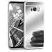 Produktbild kwmobile Hülle für Samsung Galaxy S8 Plus - TPU Silikon Backcover Case Handy Schutzhülle - Cover Silber spiegelnd
