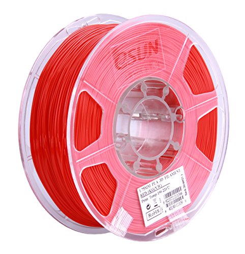 eSun 3D Filament – PLA, 1Kg, 1.75 / 3.00 mm – Verschiedene Farben, Druck Tempe. 190-220℃, für 3D Drucker z.B. MakerBot RepRap MakerGear Ultimaker Mendel Huxlep UP Thing-o-matic, Universal - 3