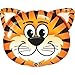 Produktbild Jungle Party Folienballon Tiger, 76cm